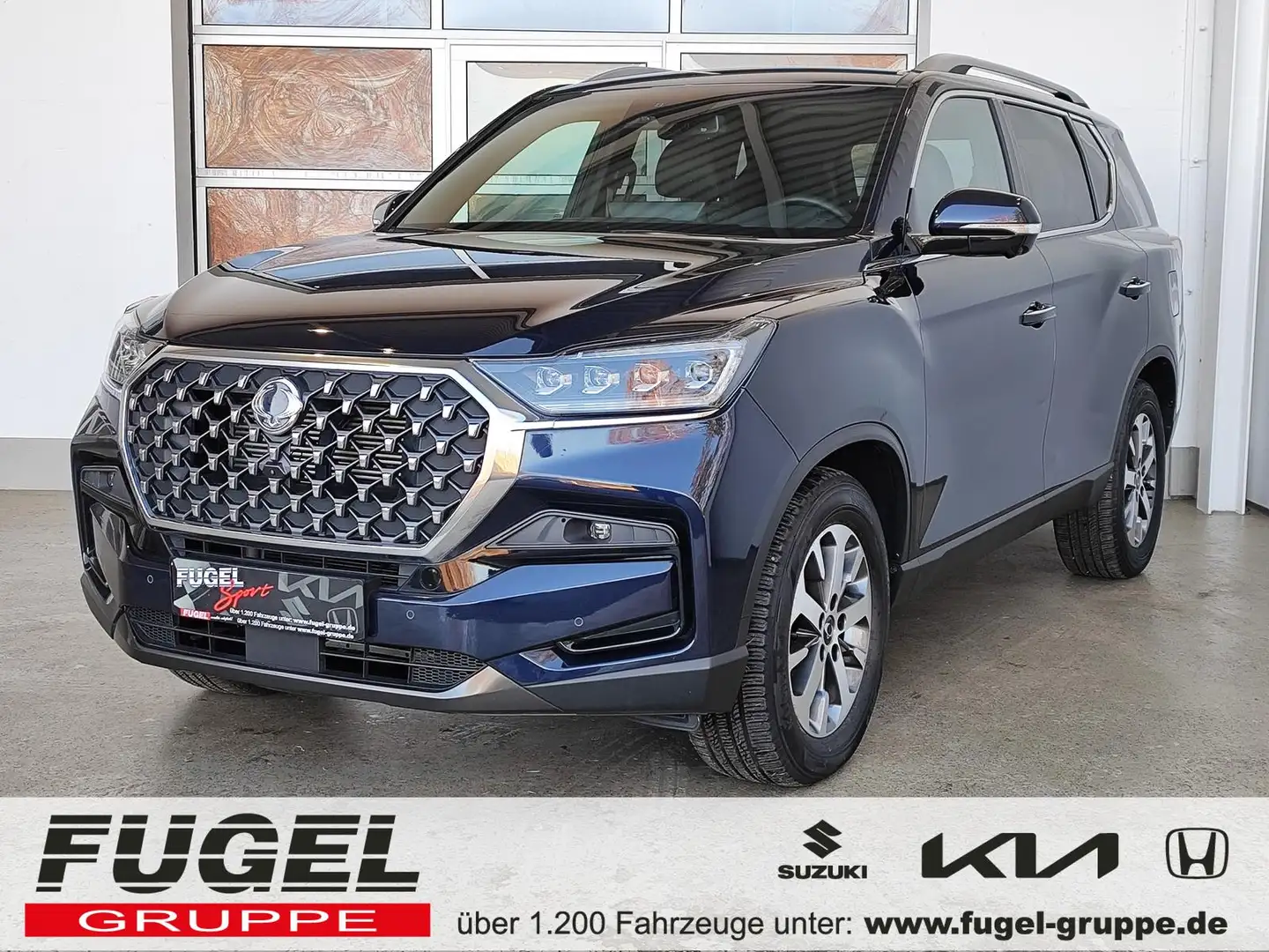 SsangYong Rexton 2.2D Sapphire 4WD AT Elegance Leder|360°|ACC|4xSHZ Albastru - 1