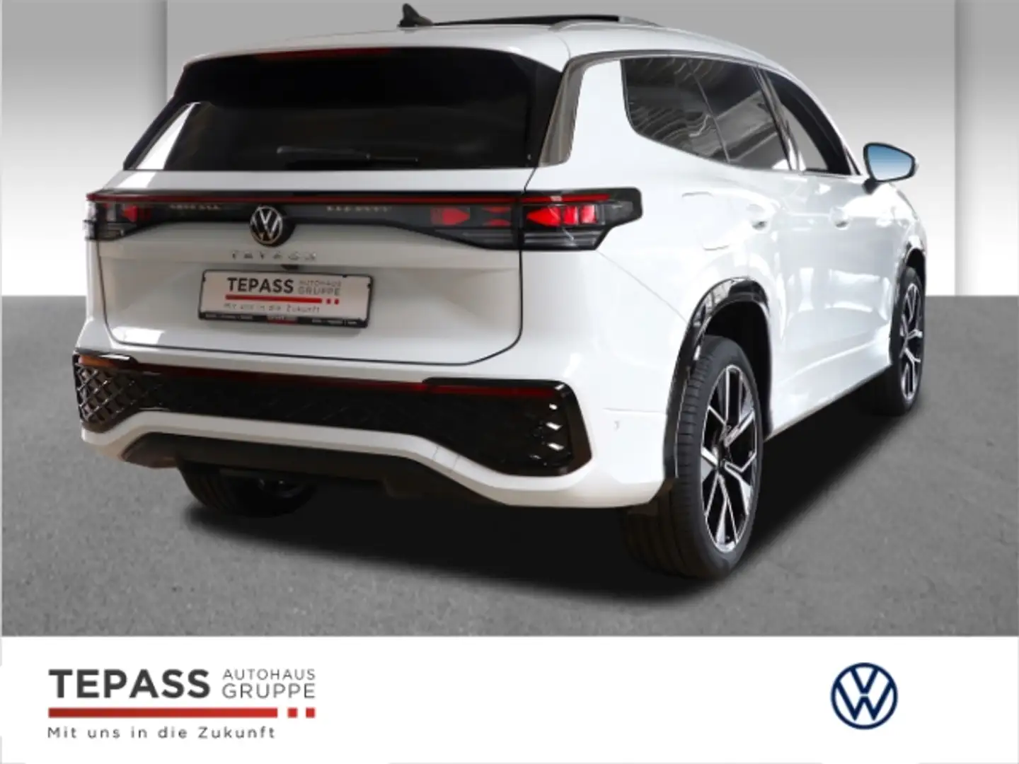 Volkswagen Tayron 2.0 TDI R-LINE NAVI PANO STAND IQ Weiß - 2