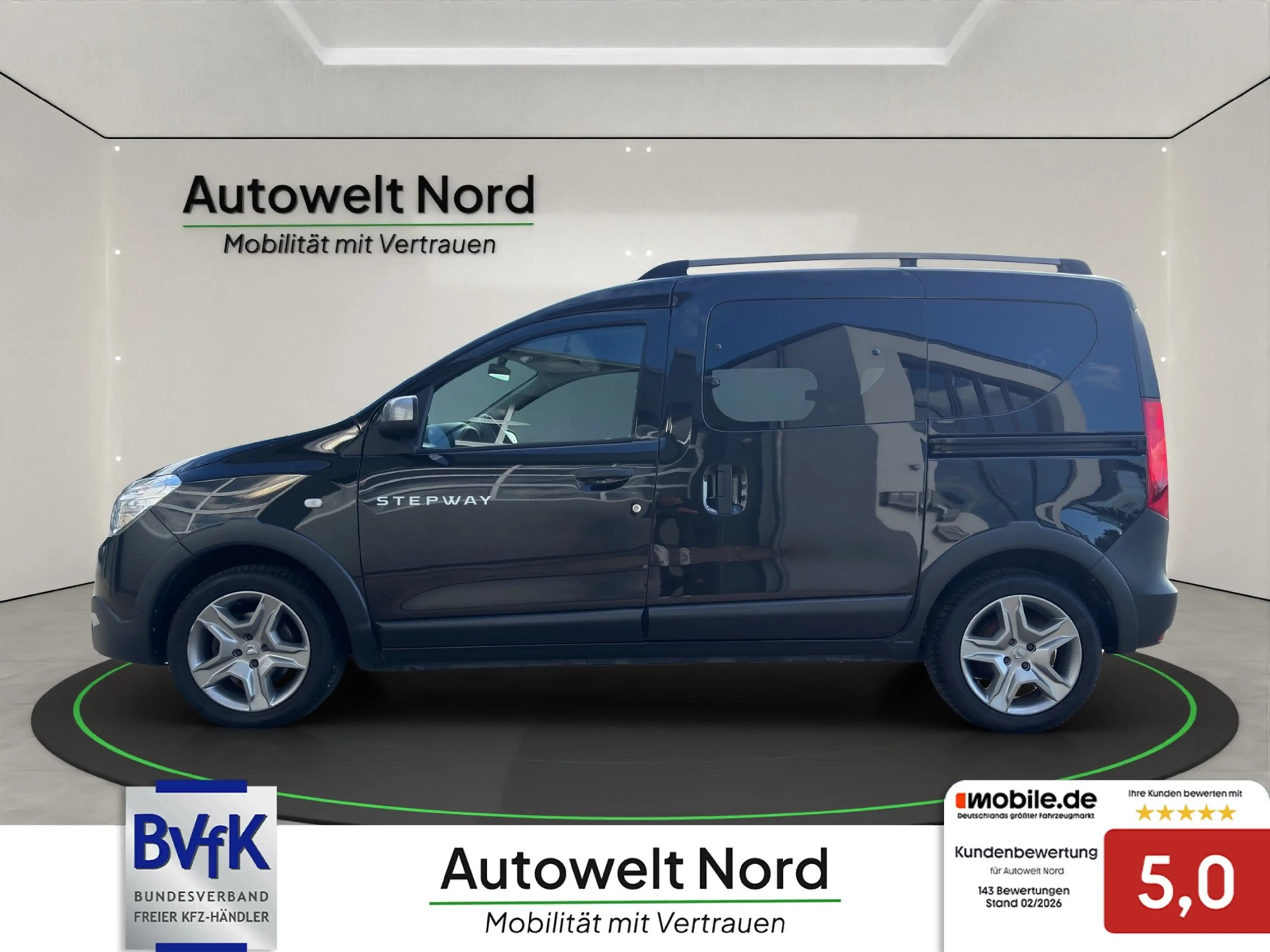 Dacia Dokker Stepway Plus TCe 1.3 Benzin~R-KAMERA~KLIMA~NAVI~AH — photo 8