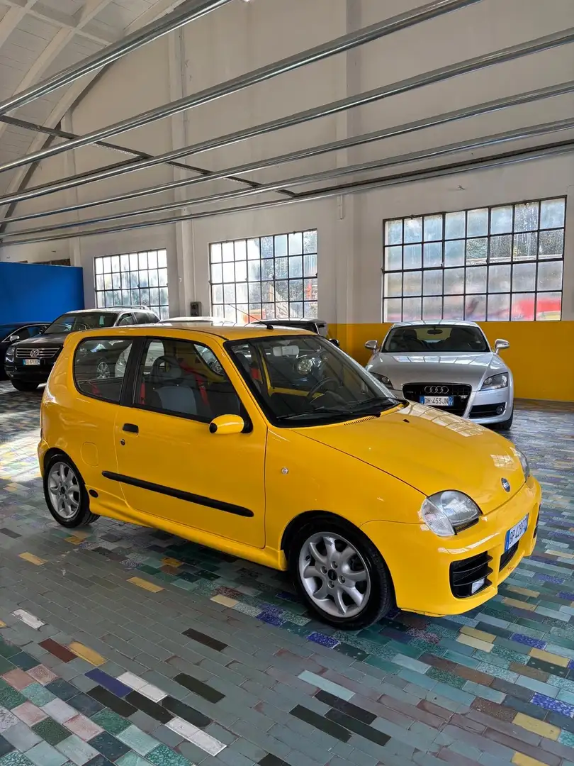 Fiat 600 SEICENTO  SPORTING MICHAEL SCHUMACHER Giallo - 2