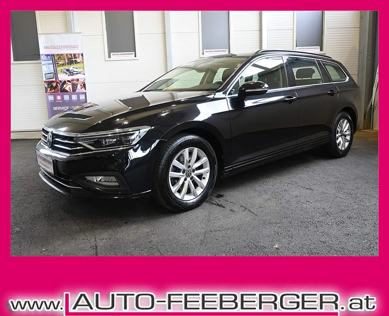 Volkswagen Passat Variant Business 2,0 SCR TDI Matrix-LED,AHK,Pano-Dach,N... Zwart - 1