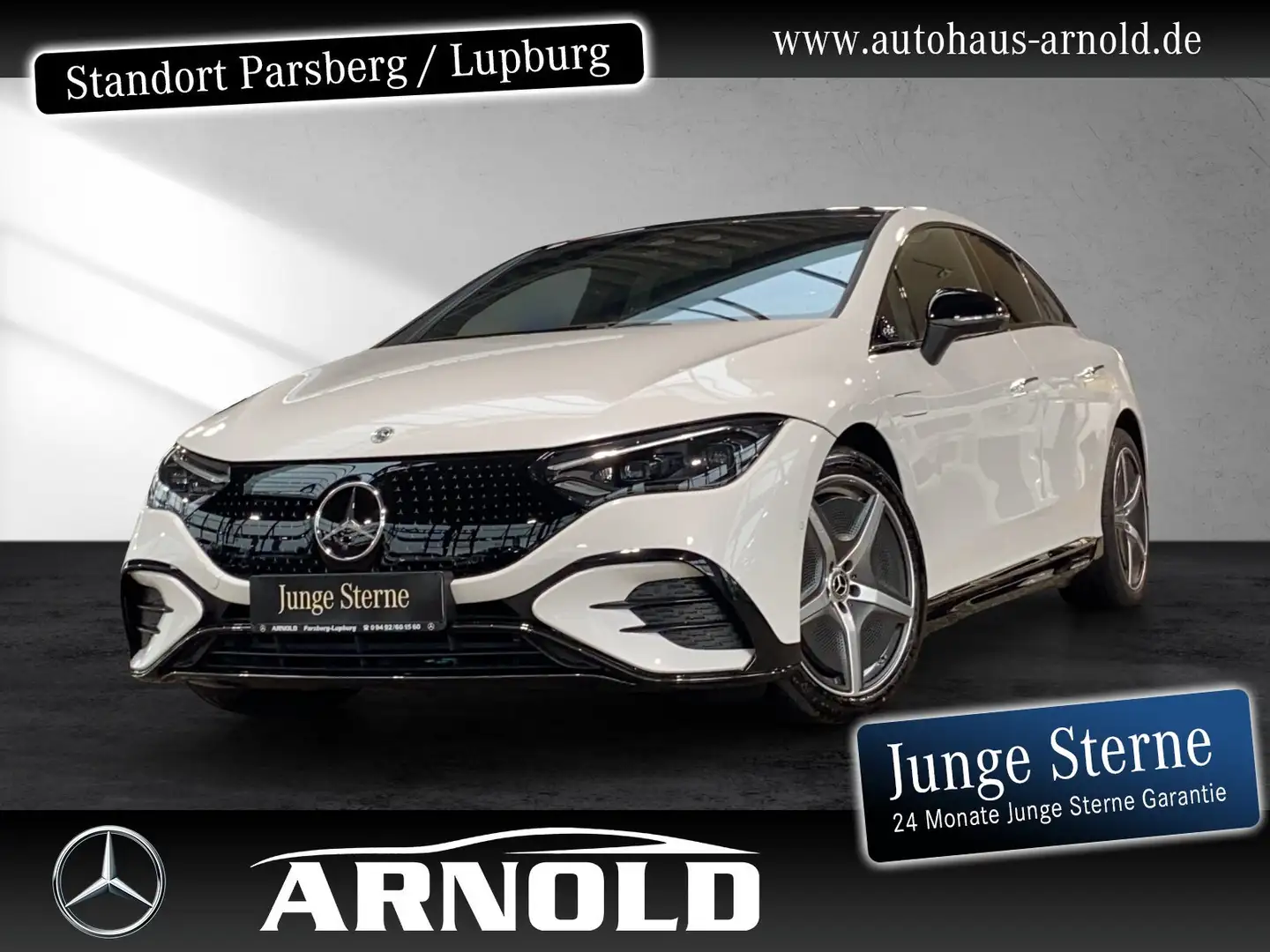 Mercedes-Benz EQE 500 EQE 500 4M AMG L HUD Airm HYPERSCREEN Pano Distr Blanco - 1