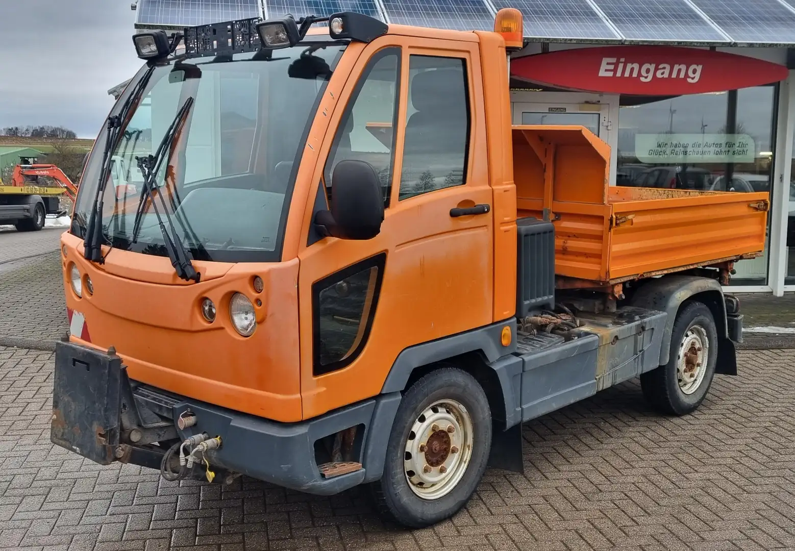 Multicar M30 Fumo+Ahk/Allrad/3-Seit.-Kip./Komunalhydraulik Orange - 1