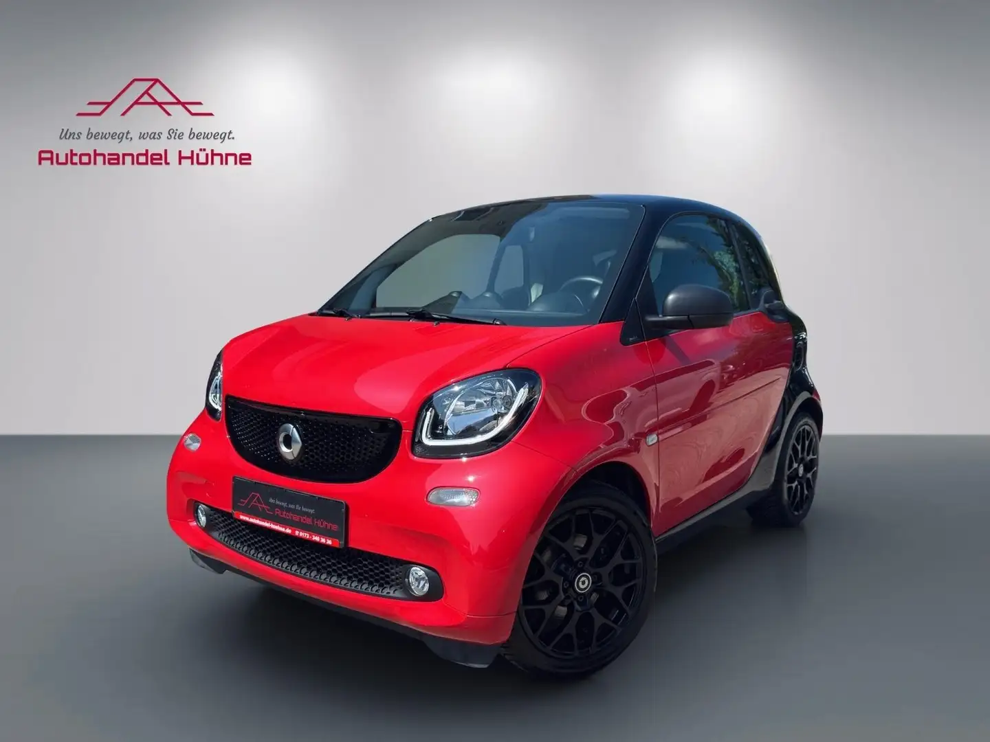 smart forTwo coupe 66kW Passion/Sitzheizung/Pano/Klima Rouge - 1