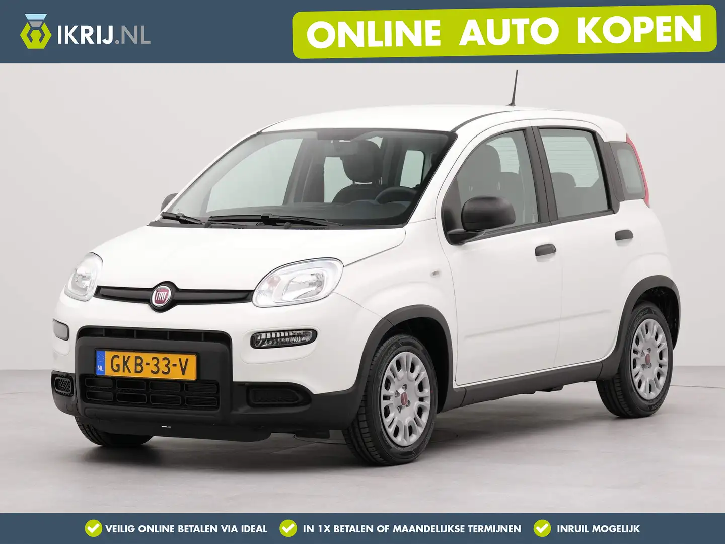 Fiat Panda 1.0 Hybrid Urban | Bluetooth | Airco | Dab | Wit - 1