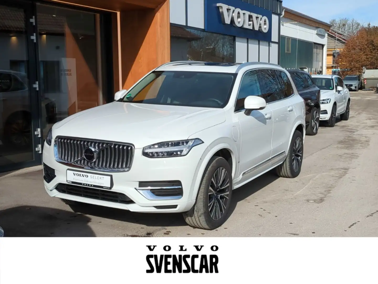 Volvo XC90 Inscription Expression Recharge Plug-In Hybrid AWD Weiß - 1