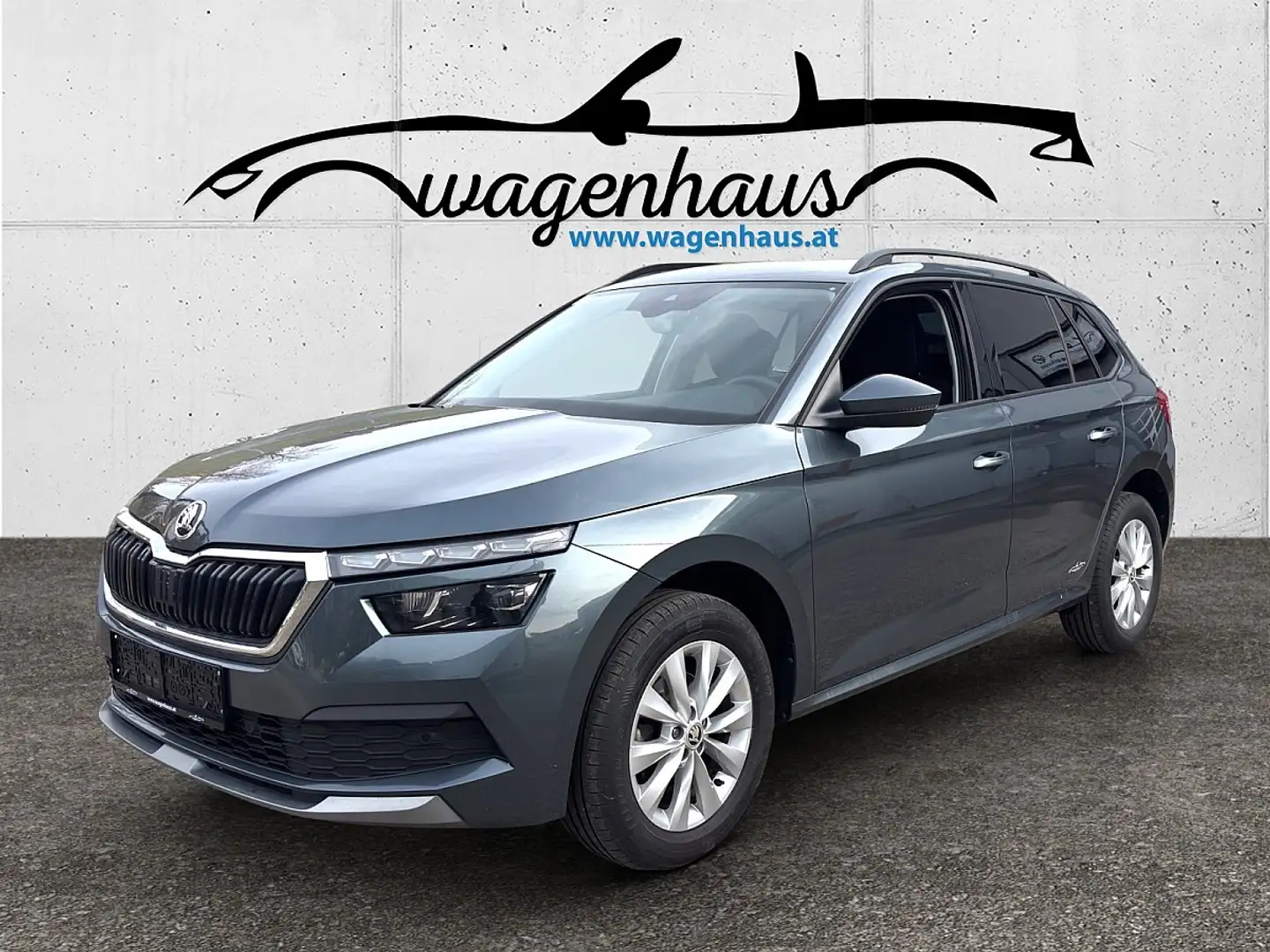 Skoda Kamiq 1,0 TSI Ambition DSG, LED, Sitzheizung, Keyless Grau - 1