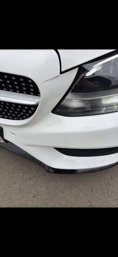Mercedes-Benz C 180 Coupe 7G-TRONIC AMG Line Blanc - 1