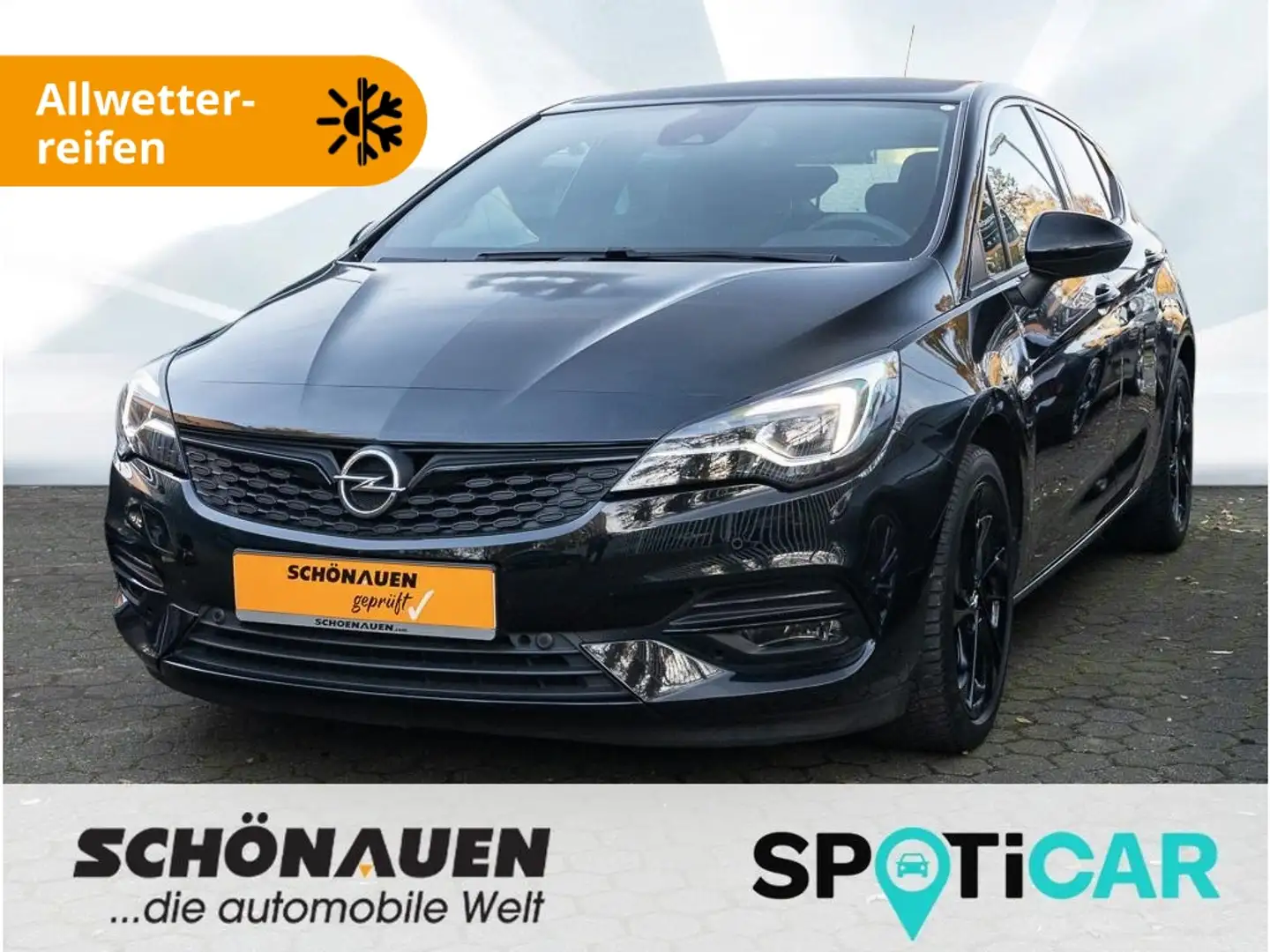 Opel Astra GS Line 1.2 +ALLW+MATRIX+L/SHZ+RFK+NAVI+PDC+ Schwarz - 1
