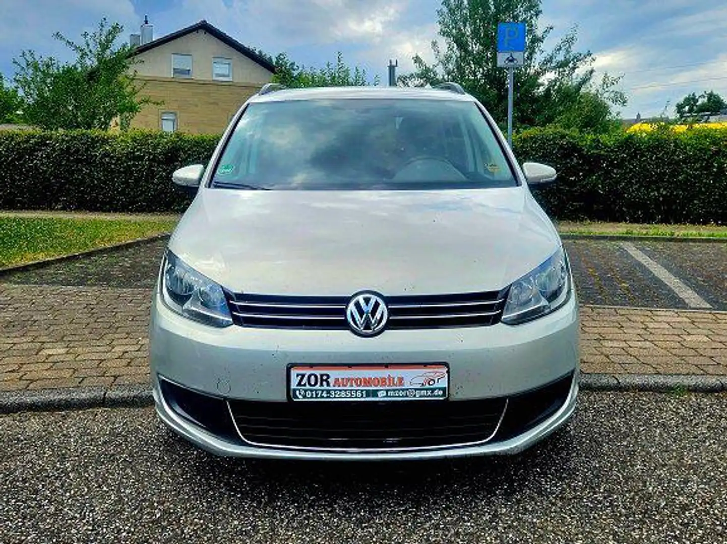 Volkswagen Touran Comfortline *Automatik*AHK*Scheckheft*2.Hand* Gris - 2