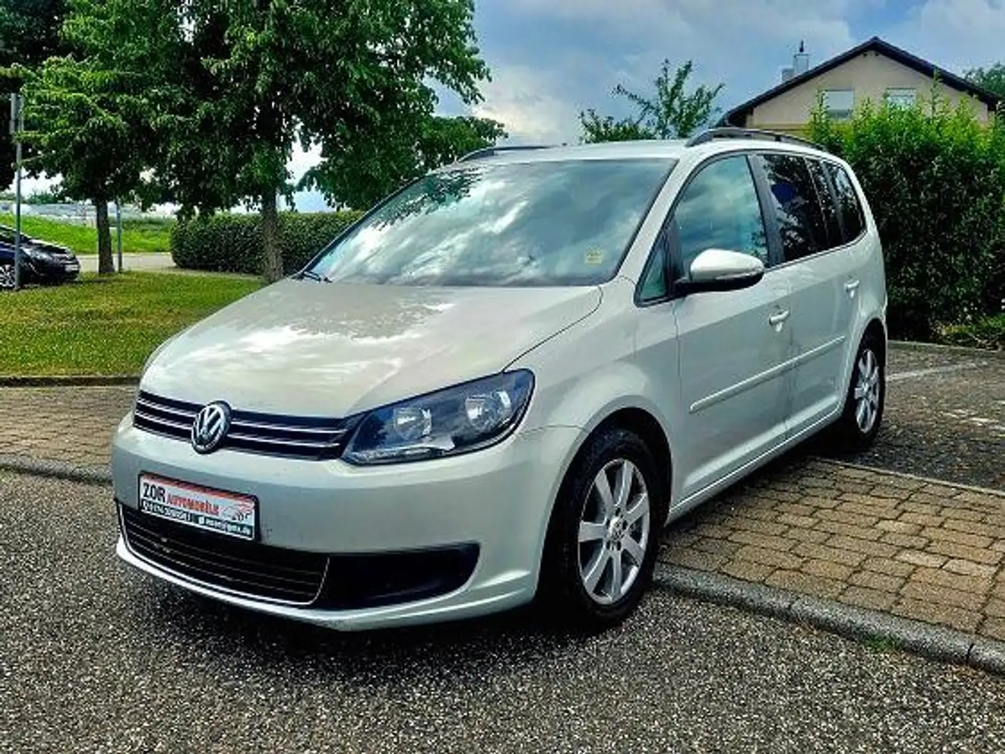 Volkswagen Touran Comfortline *Automatik*AHK*Scheckheft*2.Hand* Gris - 1