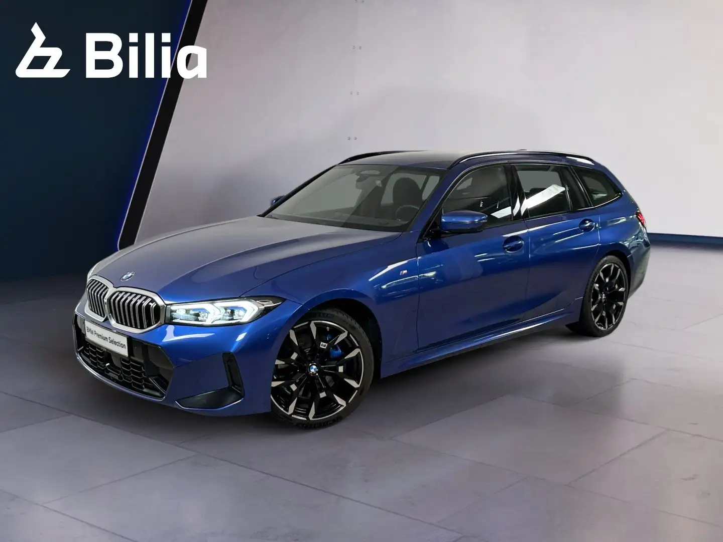 BMW 320 d xDrive M Sportpaket Head-Up HK HiFi DAB Bleu - 1