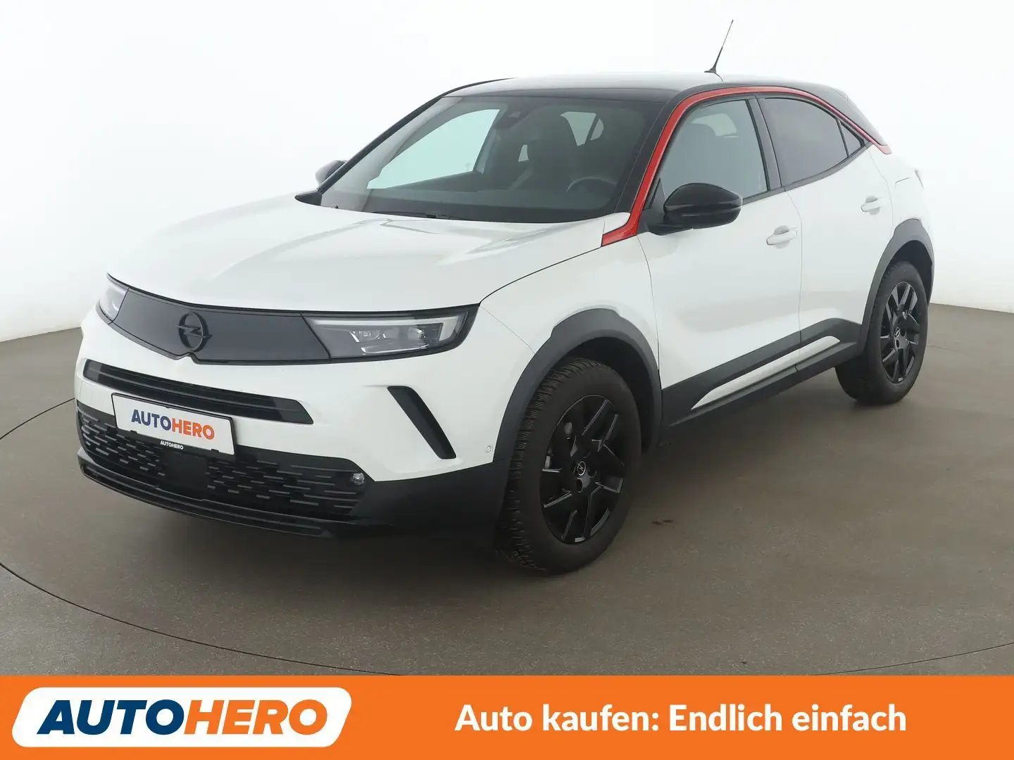 Opel Mokka X 1.2 Turbo GS Line*LED*ACC*CAM*PDC*SHZ*KLIMA* Weiß - 1