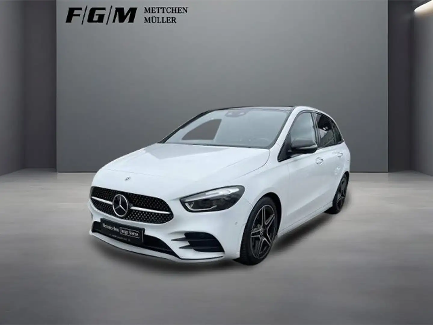 Mercedes-Benz B 220 4M AMG Line 360|AHK|KeyGo|MBeam|Pano|TWA Blanc - 1