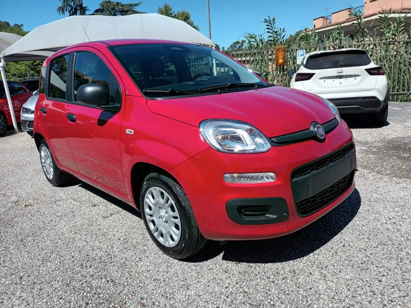 Fiat New Panda 1000 HYBRID 70 CV PDC ITALIA Rosso - 1