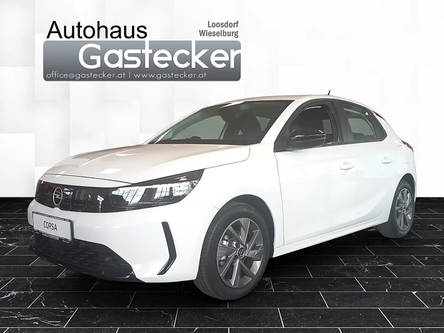 Opel Corsa 1,2 Euro 6.4  Edition Blanc - 1