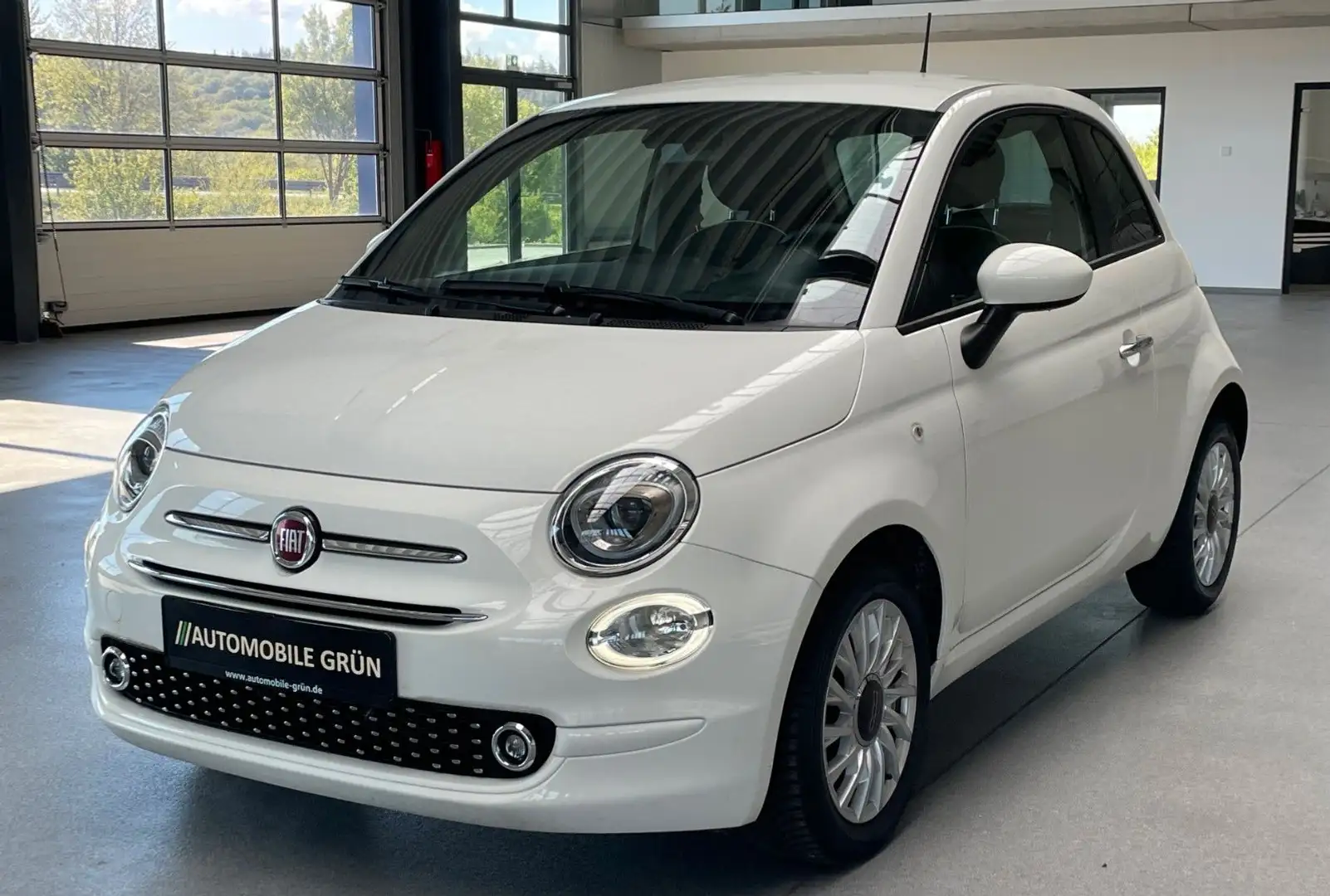 Fiat 500 LOUNGE APPLE ANDROID PDC 1.HAND Weiß - 1