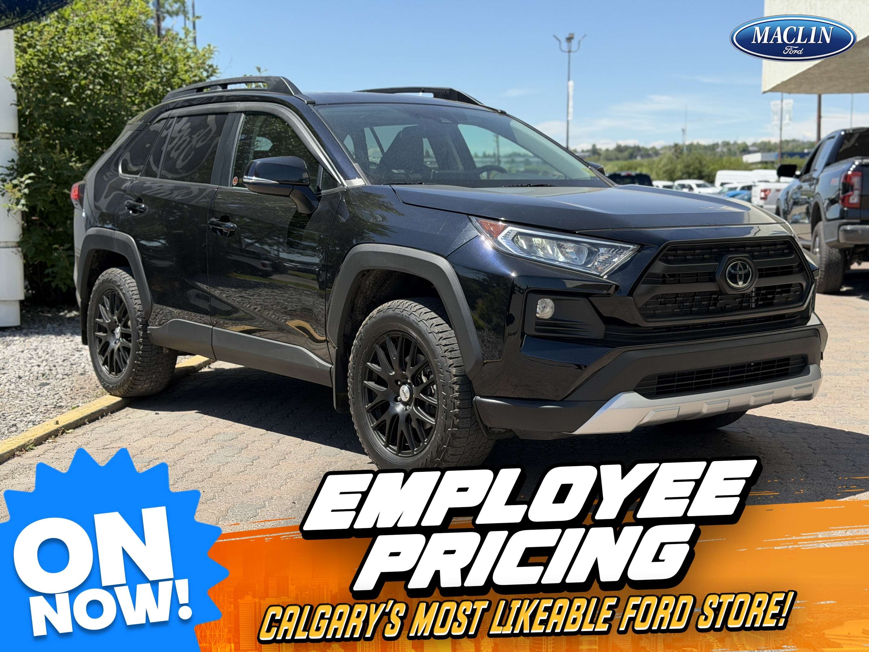 Black 2021 Toyota RAV4 SUV / Crossover All-Wheel Drive 8-Speed Automatic