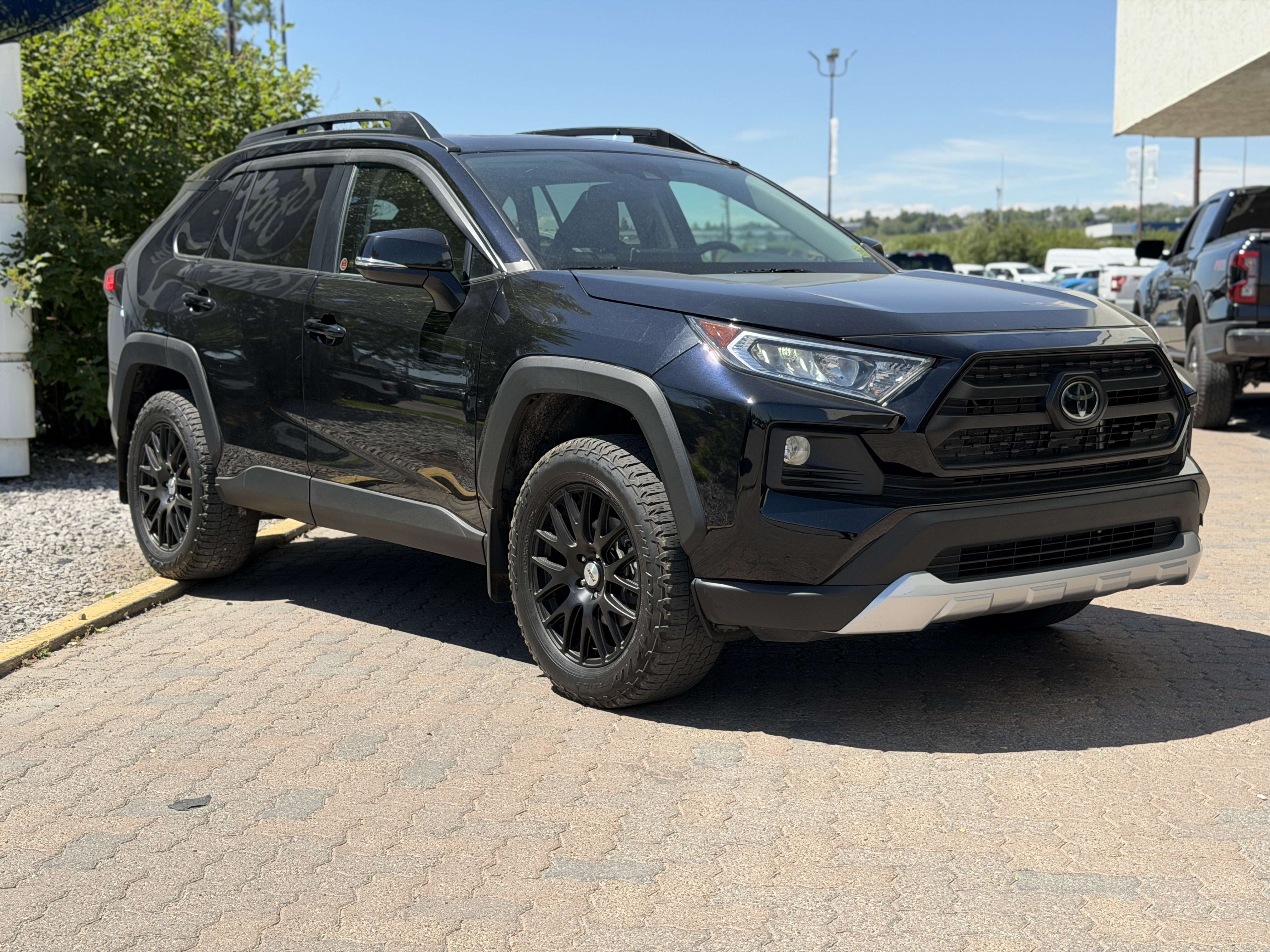 Black 2021 Toyota RAV4 SUV / Crossover All-Wheel Drive 8-Speed Automatic