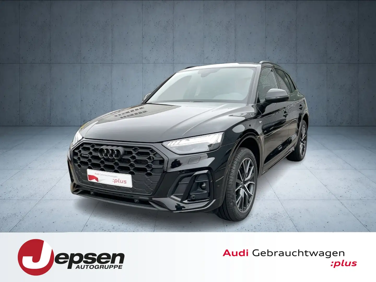 Audi Q5 S line business 50 TFSIe qu.S tr AHK ACC Matri Schwarz - 1