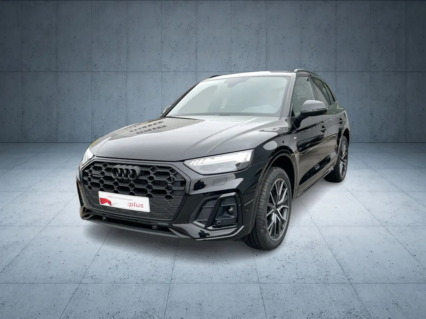 Audi Q5 S line business 50 TFSIe qu.S tr AHK ACC Matri Schwarz - 2