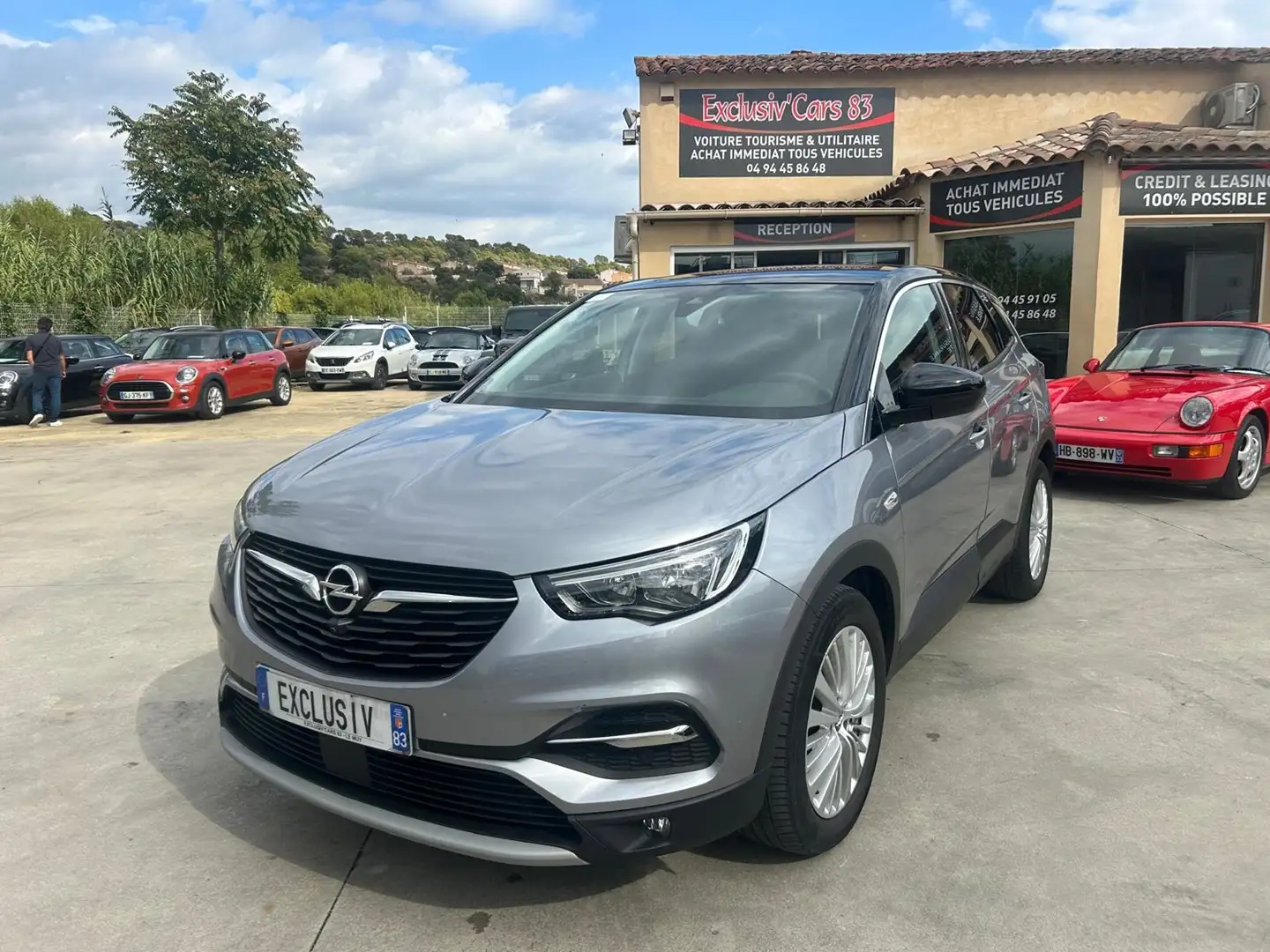 Opel Grandland X 1.2 TURBO 130CH INNOVATION BVA Grigio - 1