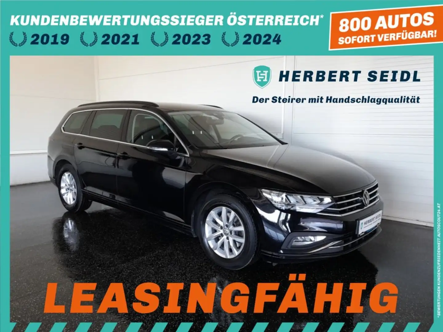 Volkswagen Passat Variant BUSINESS 2,0 TDI DSG *VOLL-LED / NAVI / ACC / KAMERA / SPORT MASSAGESITZE / E-KLAPPE / 3-ZONEN KLIMA* Schwarz - 1