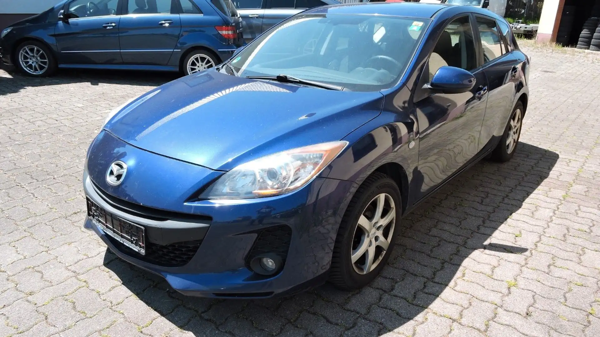 Mazda 3 1.6 MZ-CD / Klimaautomatik / Euro 5 Blau - 1