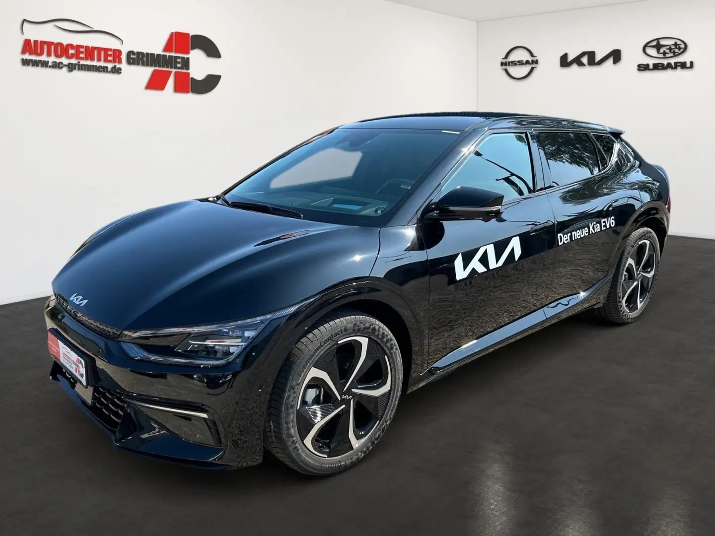 Kia EV6 GT-Line 2WD 77,4-kWh-Batterie Schwarz - 1