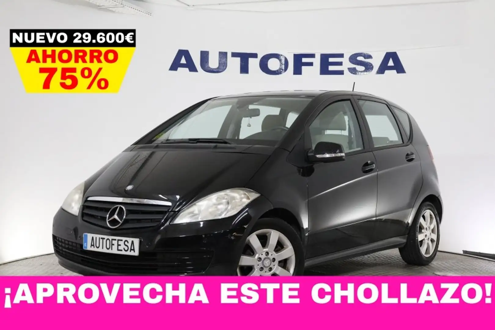 Mercedes-Benz A 160 D CDI EXCLUSIVE EDITION 109CV 5P # PARKTRONIC Negro - 1