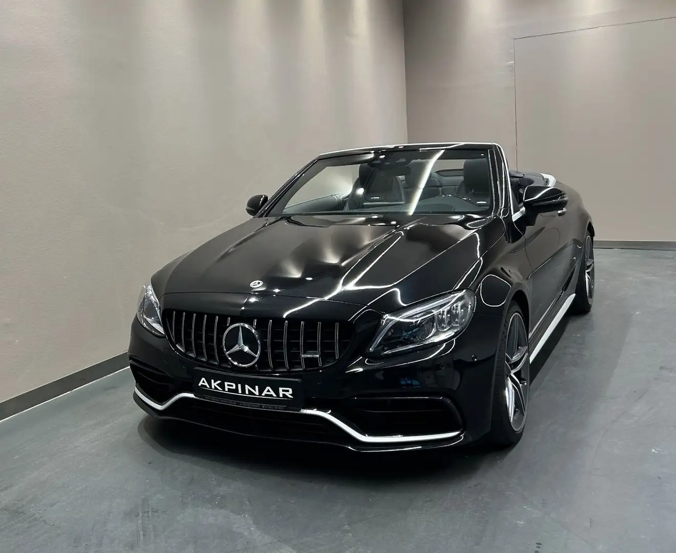 Mercedes-Benz C 63 AMG C63 S Cabrio AMG *CARBON*SITZKLIMA*HD-U*BURM* Schwarz - 2