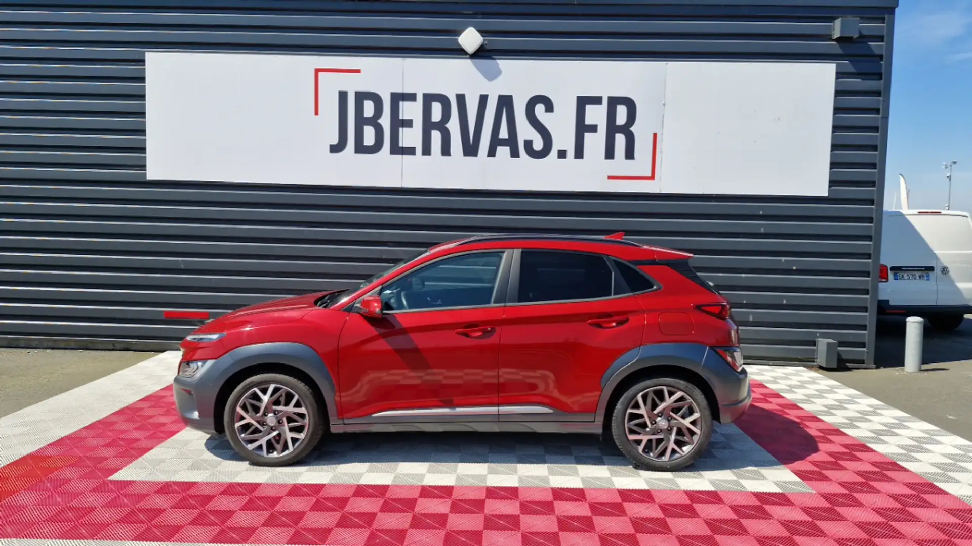 Hyundai KONA HYBRID 141 INTUITIVE Rouge - 2