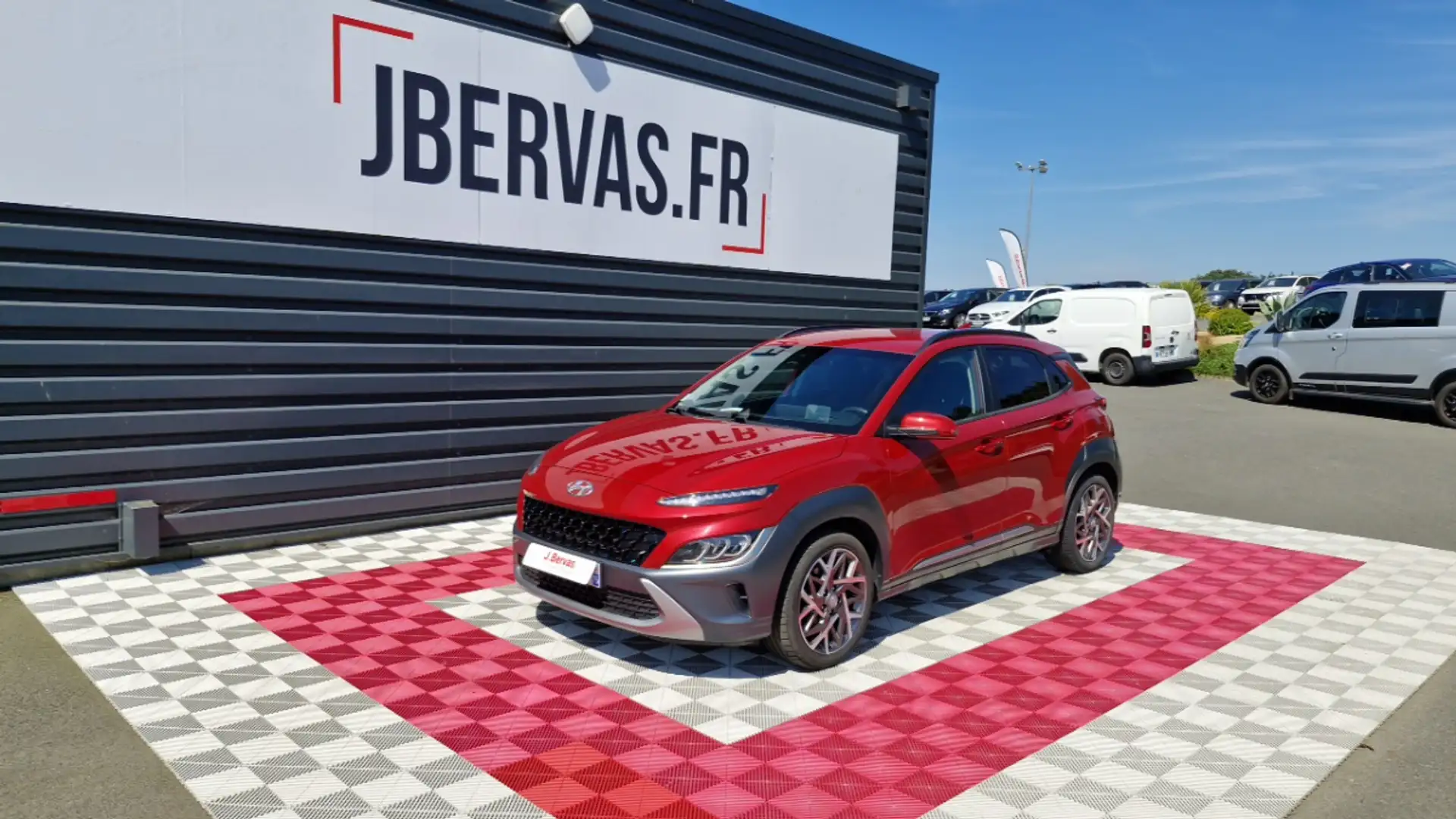 Hyundai KONA HYBRID 141 INTUITIVE Rouge - 1