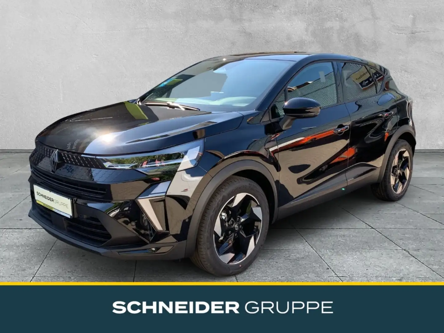 Renault Captur TECHNO MILD HYBRID 160 EDC Techno SHZ+PDC+ACC Schwarz - 1