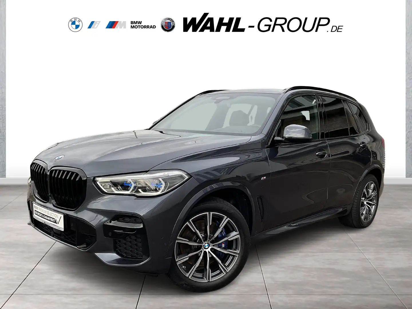 BMW X5 xDrive40i M SPORTPAKET AHK LASER HIFI MEMORY ALU 2 Grau - 1