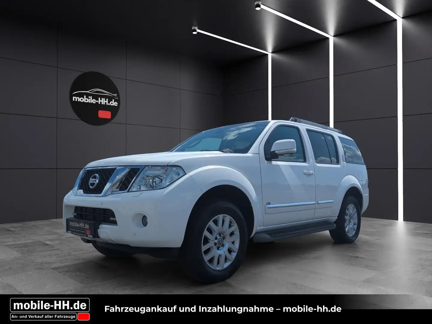Nissan Pathfinder 3.0 dCi LE*VOLL*1 HAND Blanc - 1