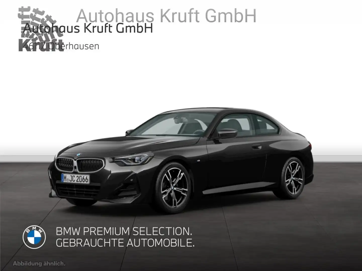 BMW 218 i Coupé FACELIFT+M SPORT+NAVI+KAMERA+LED+LM18 Schwarz - 2