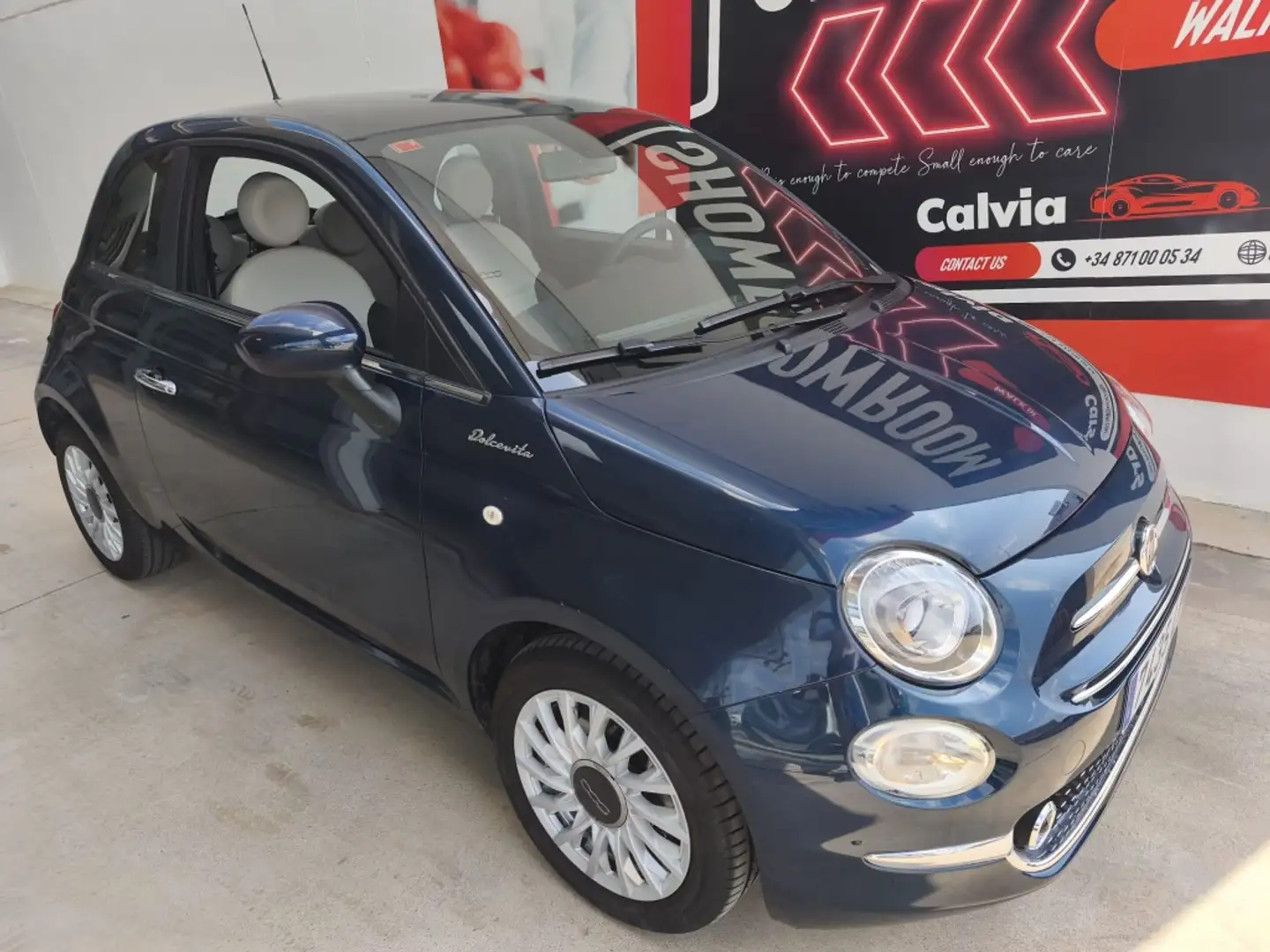 Fiat 500 1.0 Hybrid Dolcevita 52kW Azul - 1