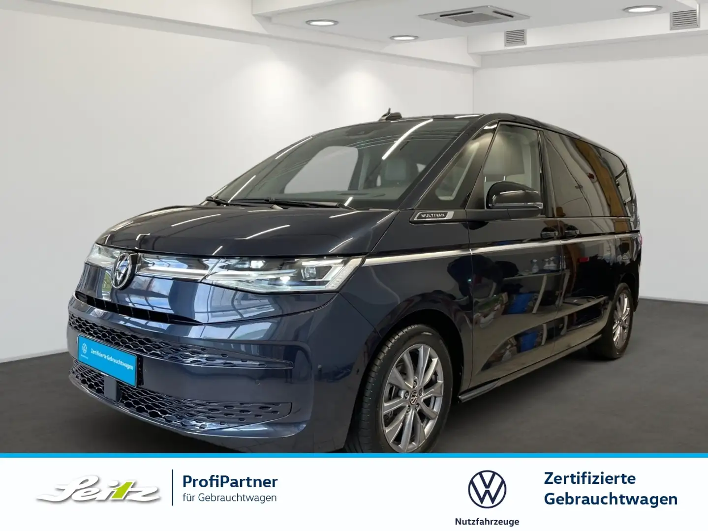Volkswagen T7 Multivan Multivan 2.0 TSI KÜ Style *AHK*PANO*HEAD-UP*KAMERA Blau - 1