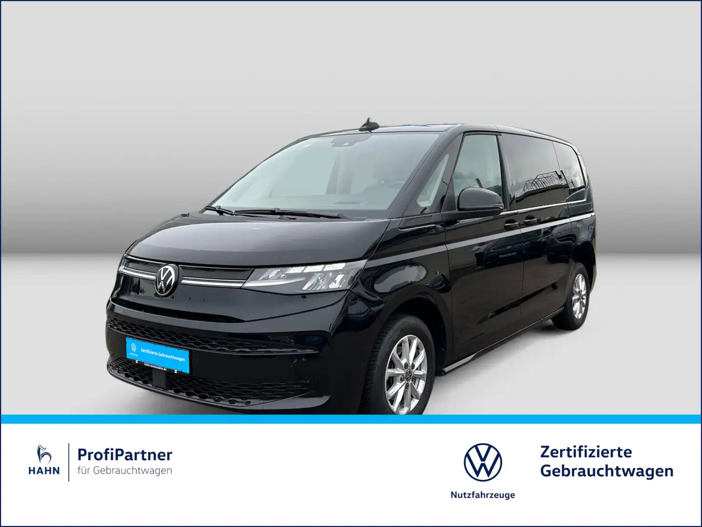Volkswagen T7 Multivan LIFE KÜ 2,0TDI 110KW NAVI AHK VISAVIS Schwarz - 1