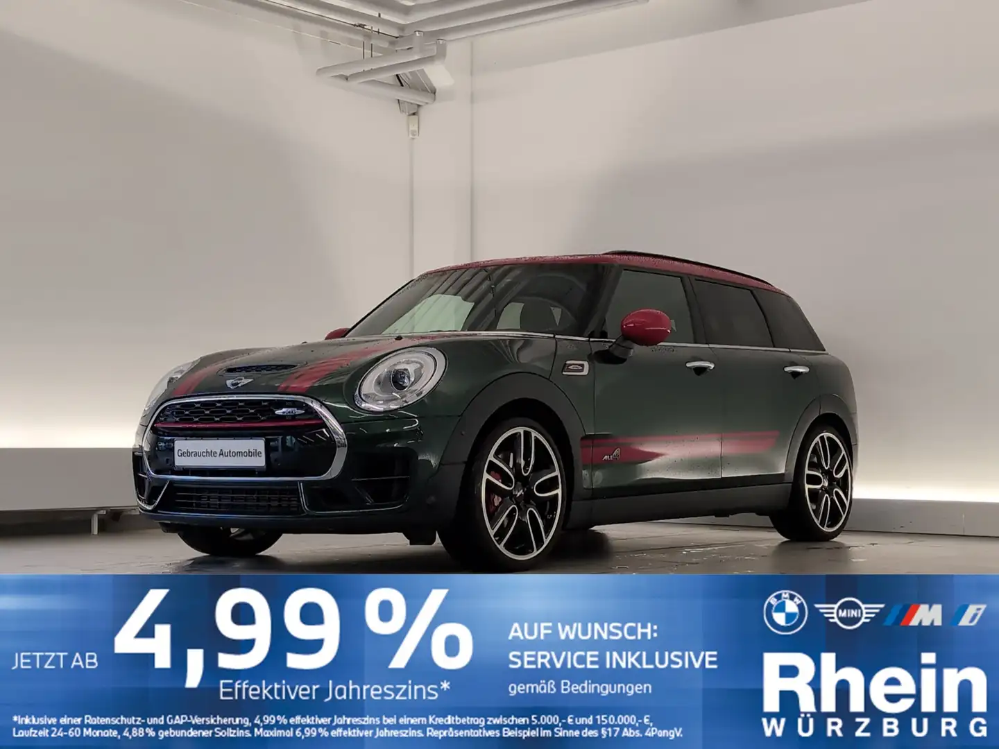 MINI Cooper Clubman JCW ALL4 Clubman LED/DAB/PDC vo+hi  LED/DAB/PDC vo Vert - 1