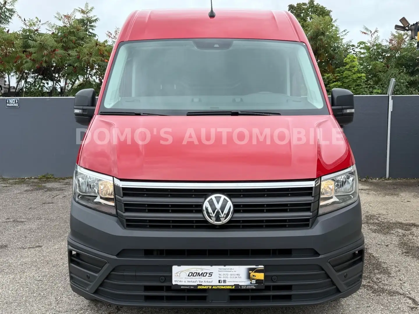 Volkswagen Crafter Kasten 35 mittellang Hochdach FWD Rot - 2