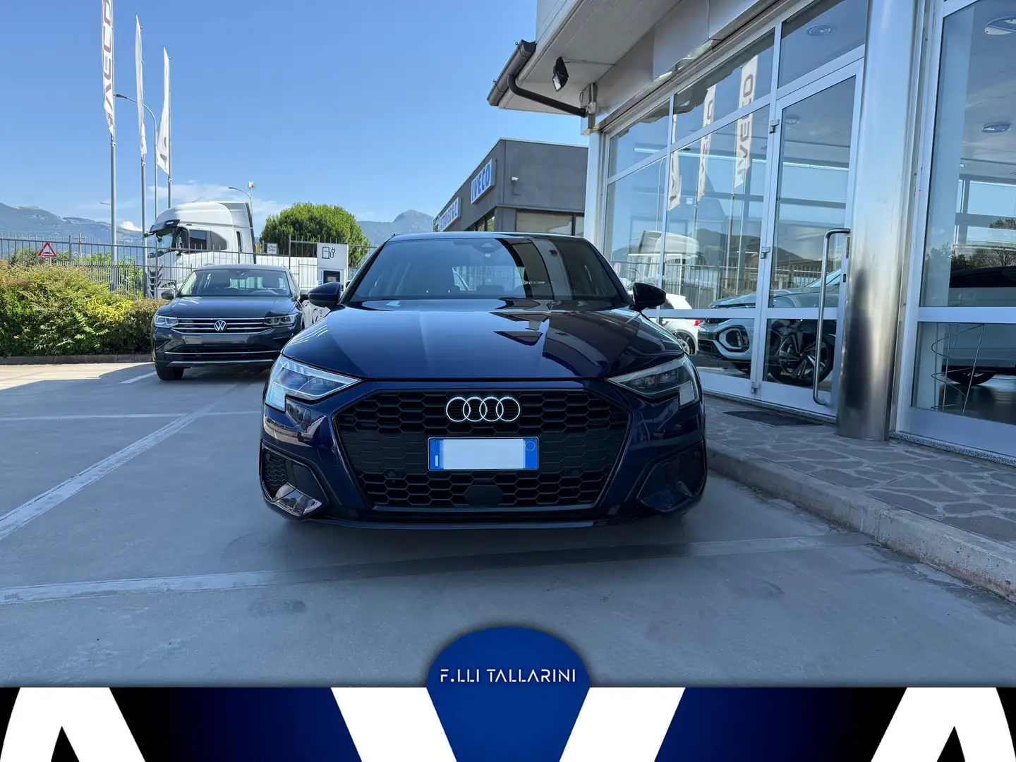Audi A3 A3 Sportback 35 1.5 tfsi mhev Advanced s-tronic Blu/Azzurro - 2