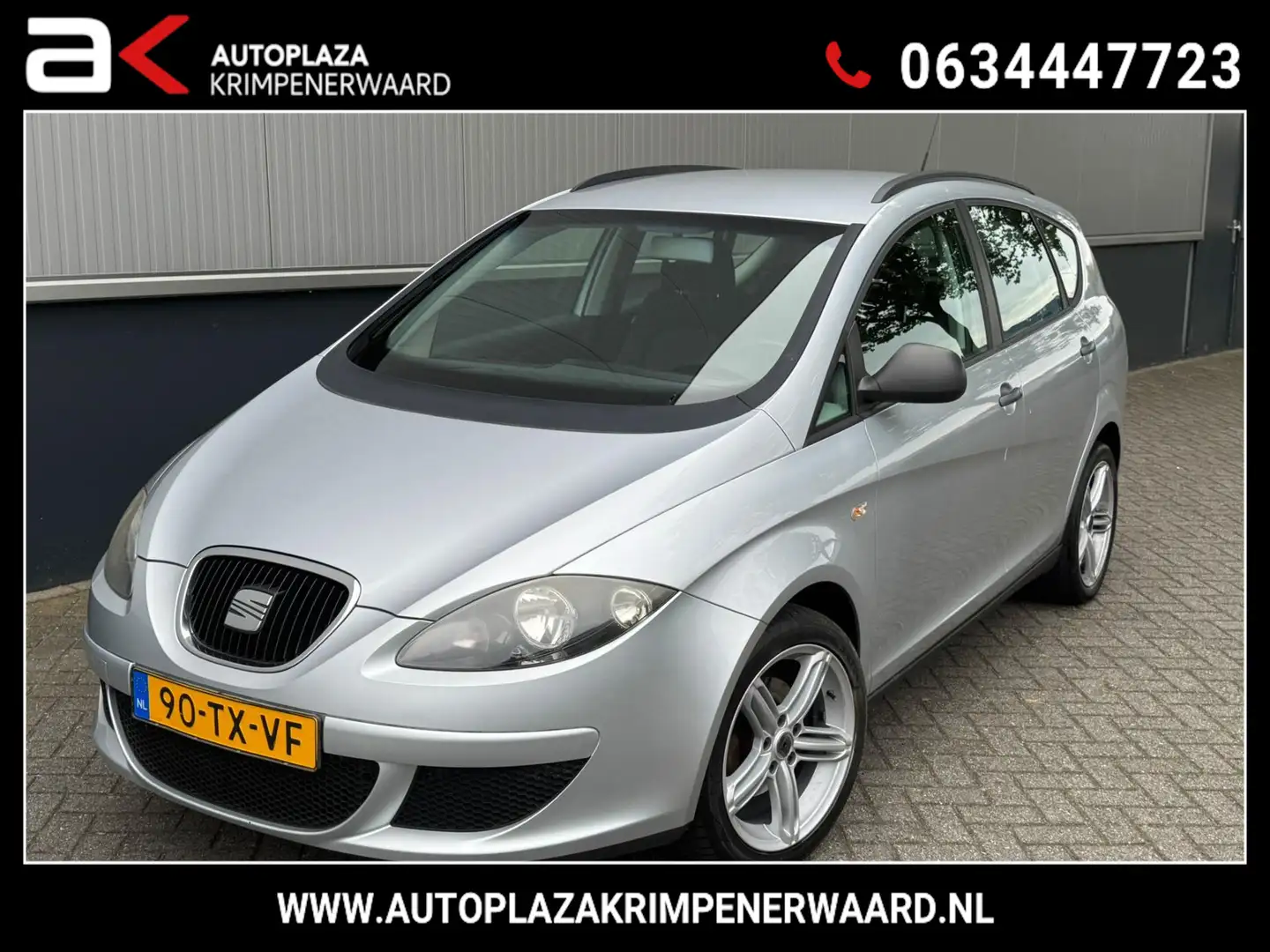 SEAT Altea XL 1.6 Reference Airco Nieuwe apk 36400km NAPcruise Gris - 1