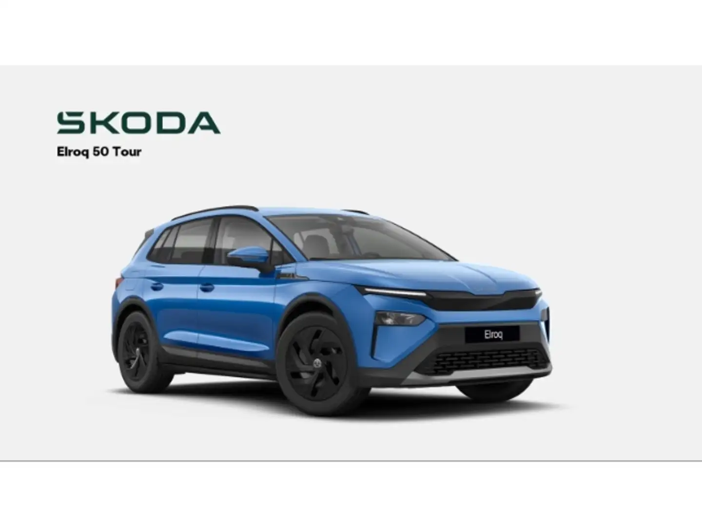 Skoda Elroq 50 ''Tour'' 55 kWh 125 kW Clima Kamera PDC Blau - 1