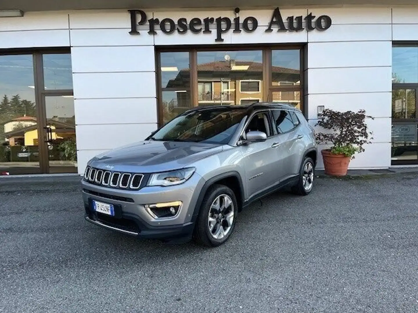 Jeep Compass Compass 1.6 Multijet II 2WD Limited UNICOPROPRI Argento - 1