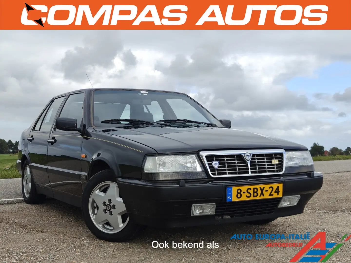 Lancia Thema 3.0 8.32 Ferrari | Unique Original State Negro - 1