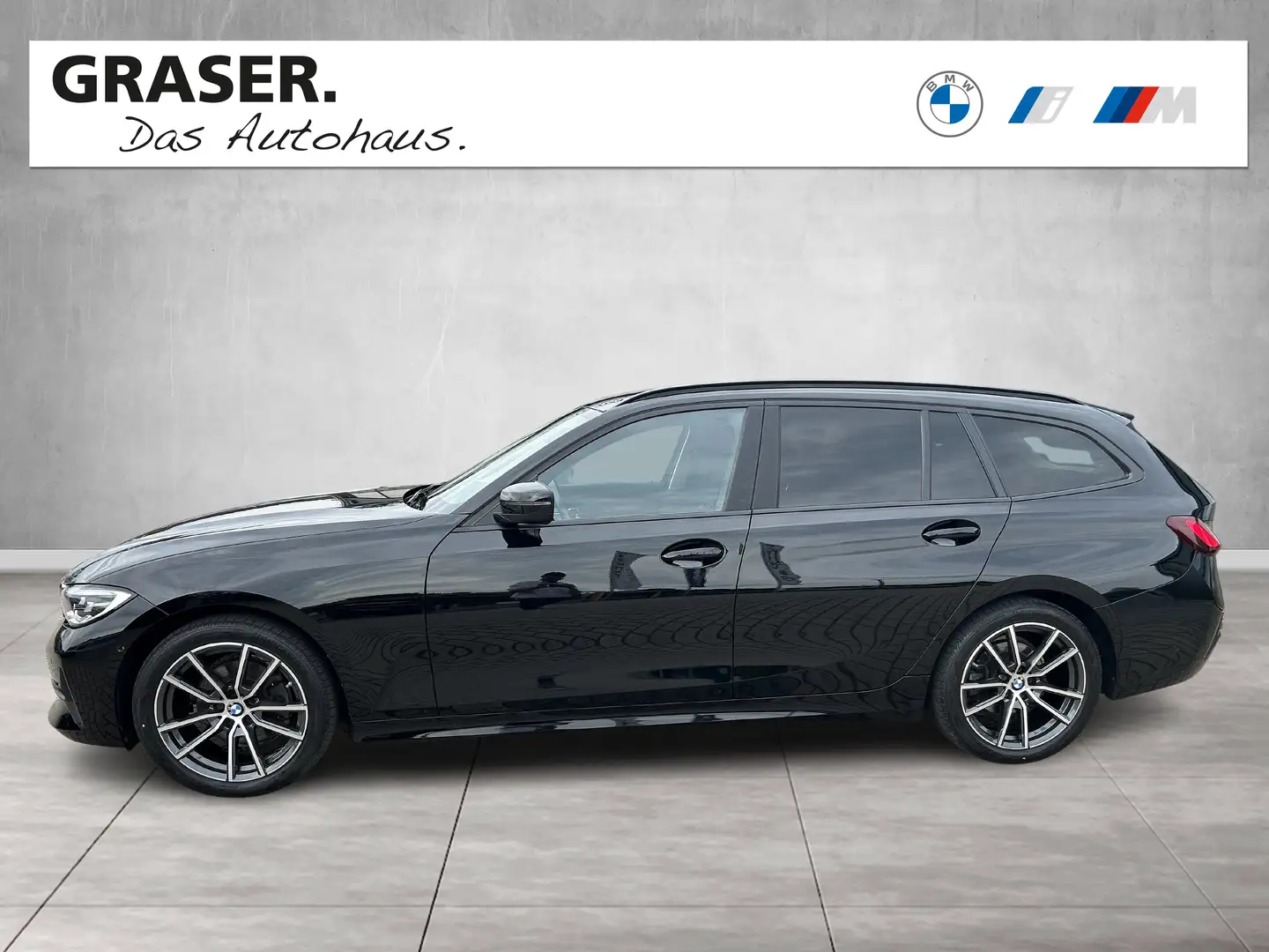 BMW 320 d xDrive Touring Advantage DAB LED WLAN RFK Schwarz - 2