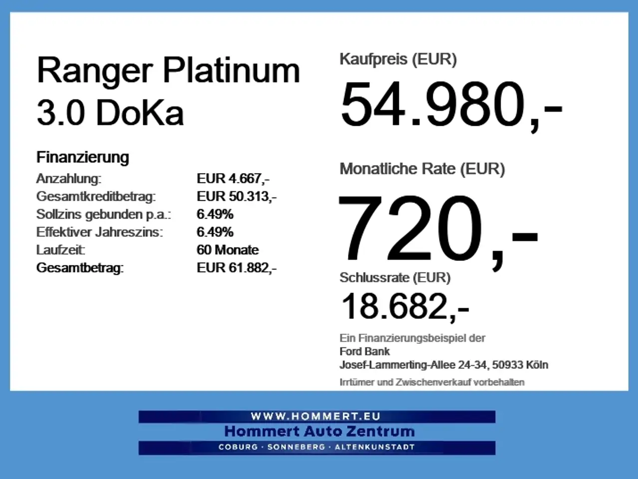 Ford Ranger Platinum 3.0 DoKa *AHK*NAVI*STANDHEIZUNG* 4
