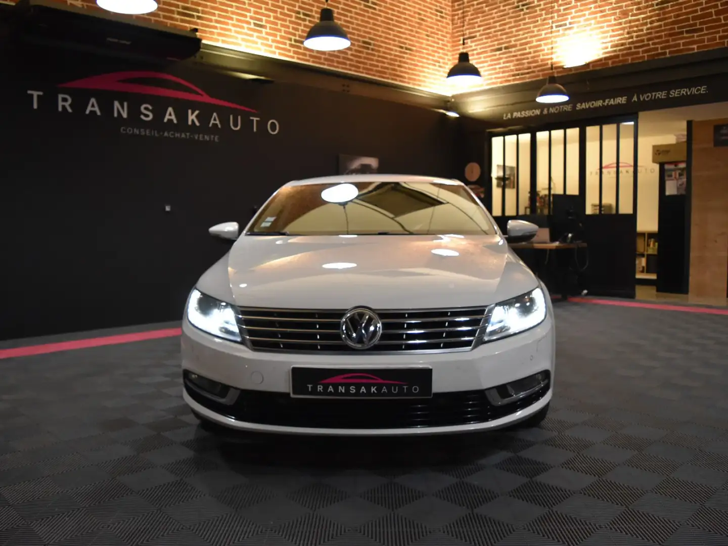 Volkswagen CC CC 2.0 16S TDI CR 170 FAP BlueMotion Carat Blanc - 2